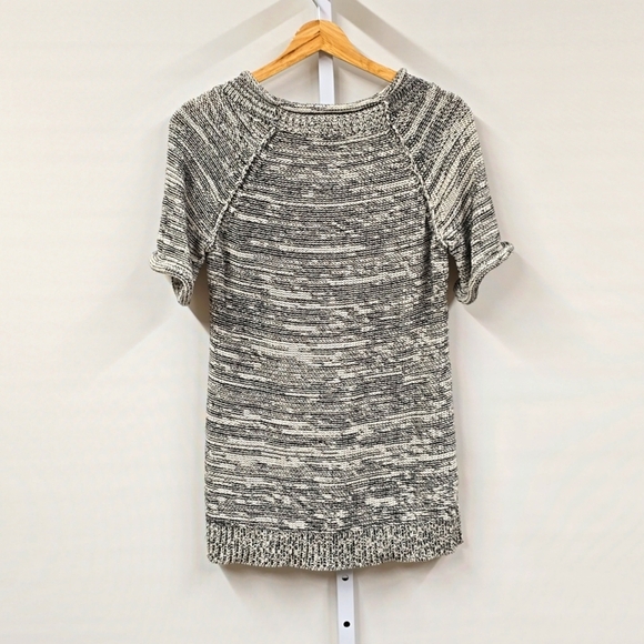 Cabi Marl Mélange Short‎ Sleeve Sweater - Picture 4 of 4